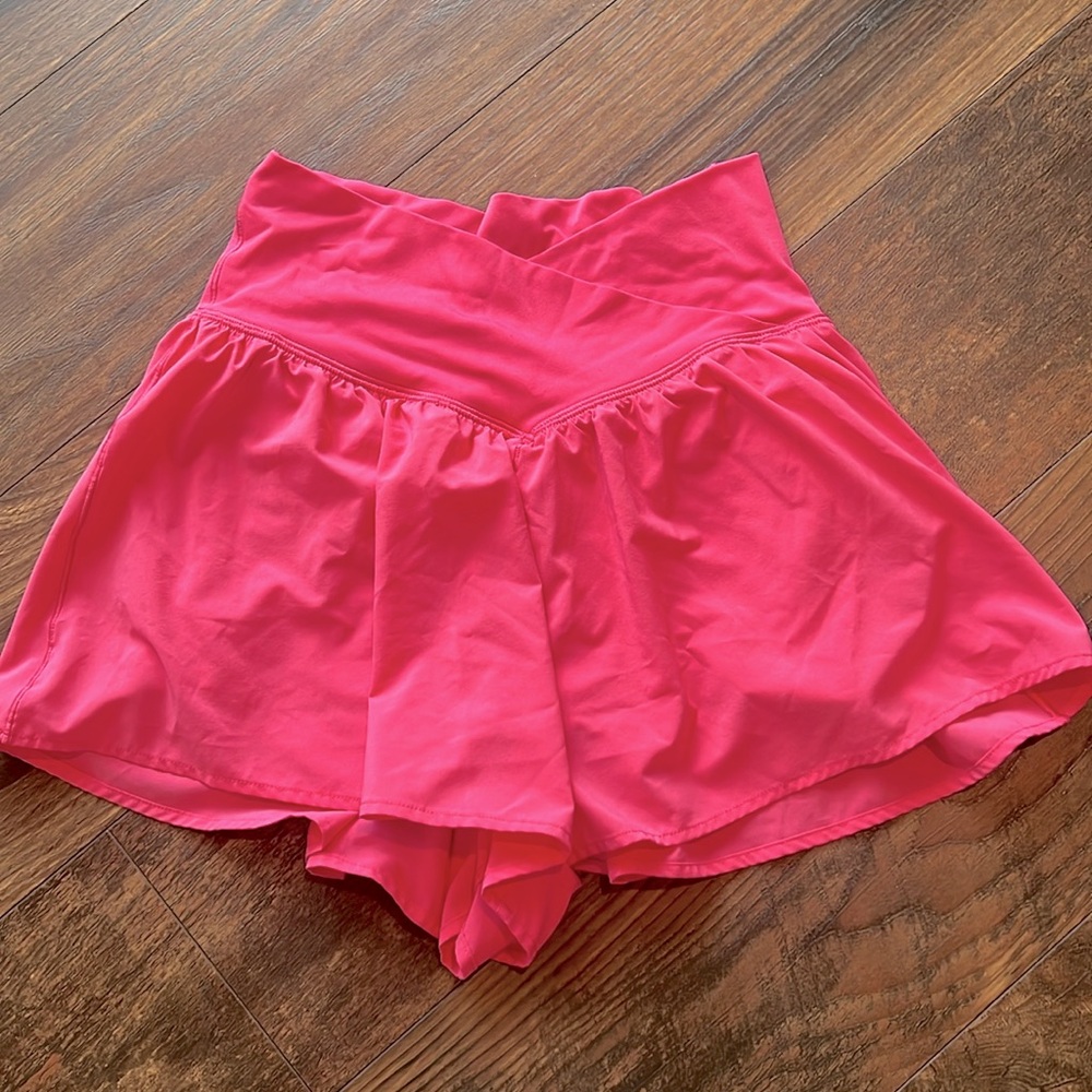Aerie size small bright pink athletic shorts